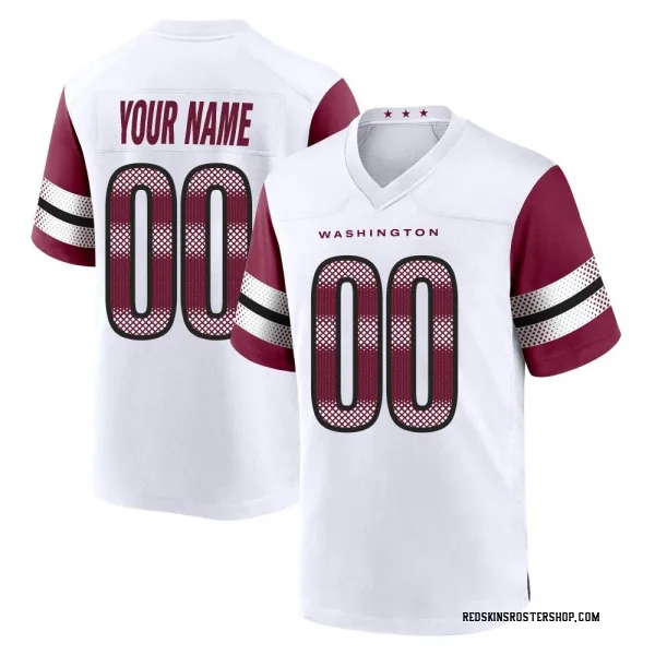 custom redskins jersey